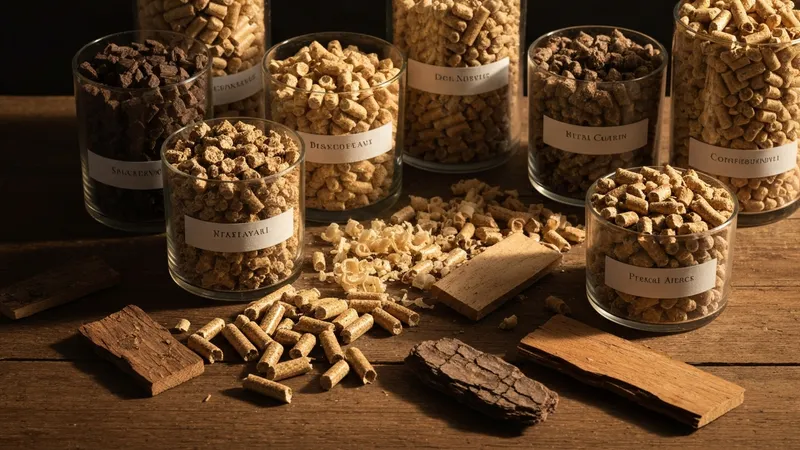 Les différentes essences de bois utilisées pour les pellets